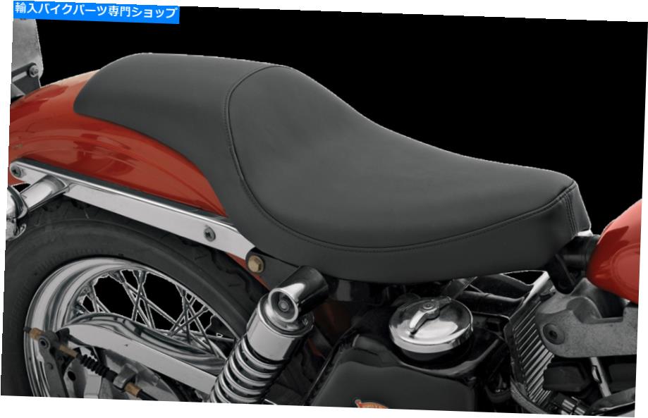 Seats ドラッグスペシャリティプレデタースムースシートハーレースポーツスター57-78 XLアイアンヘッドU.S.A. Drag Specialties Predator Smooth Seat Harley Sportster 57-78 XL Ironhead U.S.A.【並行輸入品】