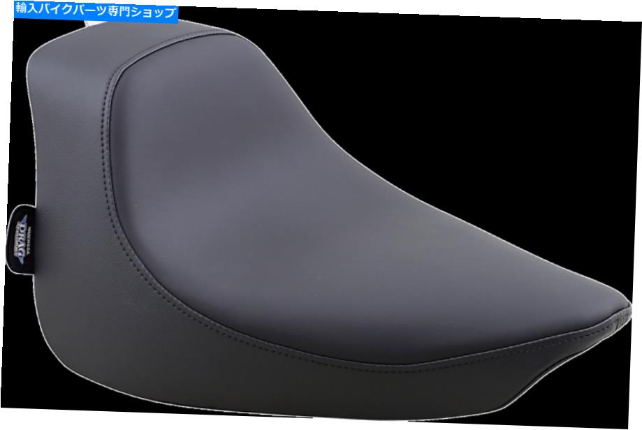 Seats DSブラックレザービニールスムースソロシートハーレーヘリテージソフトアイル2000-2017 DS Black Leather Vinyl Smooth Solo Seat for Harley Heritage Softail 2000-2017【並行輸入品】|Us Custom Parts Shop USDM