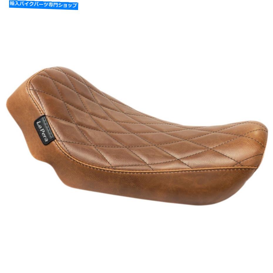 Seats le pera lk-351dmtdvダイヤモンドブラウンストリーカーソロフルプロファイルシートハーレーFXD 06- Le Pera LK-351DMTDV Diamond Brown Streaker Solo Full Profile Seat Harley FXD 06-【並行輸入品】