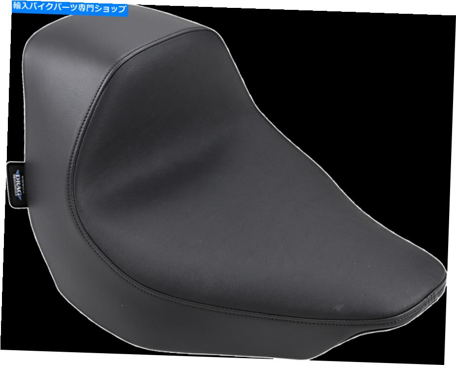 Seats DSブラックビニールスエードスムースエズマウントソロシートハーレーダビッドソンファットボーイ18-20 DS Black Vinyl Suede Smooth EZ Mount Solo Seat for Harley-Davidson Fat Boy 18-20【並行輸入品】