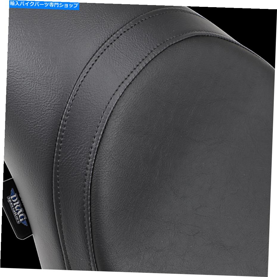 Seats DSブラックレザービニールハーレースポーツスター883 2004-16の滑らかなプレデターシート DS Black Leather Vinyl Smooth Predator Seat for Harley Sportster 883 2004-16【並行輸入品】