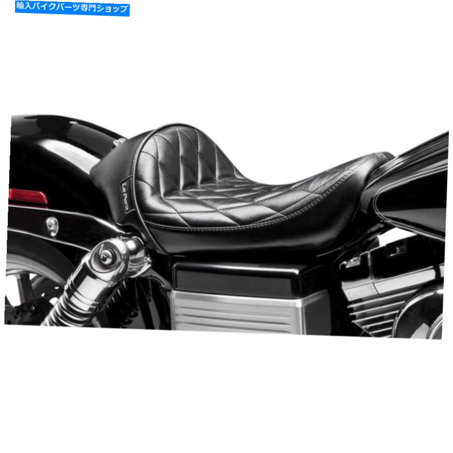 Seats ルペラカフェスタブダイヤモンドシート-FXD '06 -'17（黒）LK-421DM Le Pera Cafe Stubs Diamond Seat - FXD '06-'17 (Black) LK-421DM【並行輸入品】｜Us Custom Parts Shop USDM