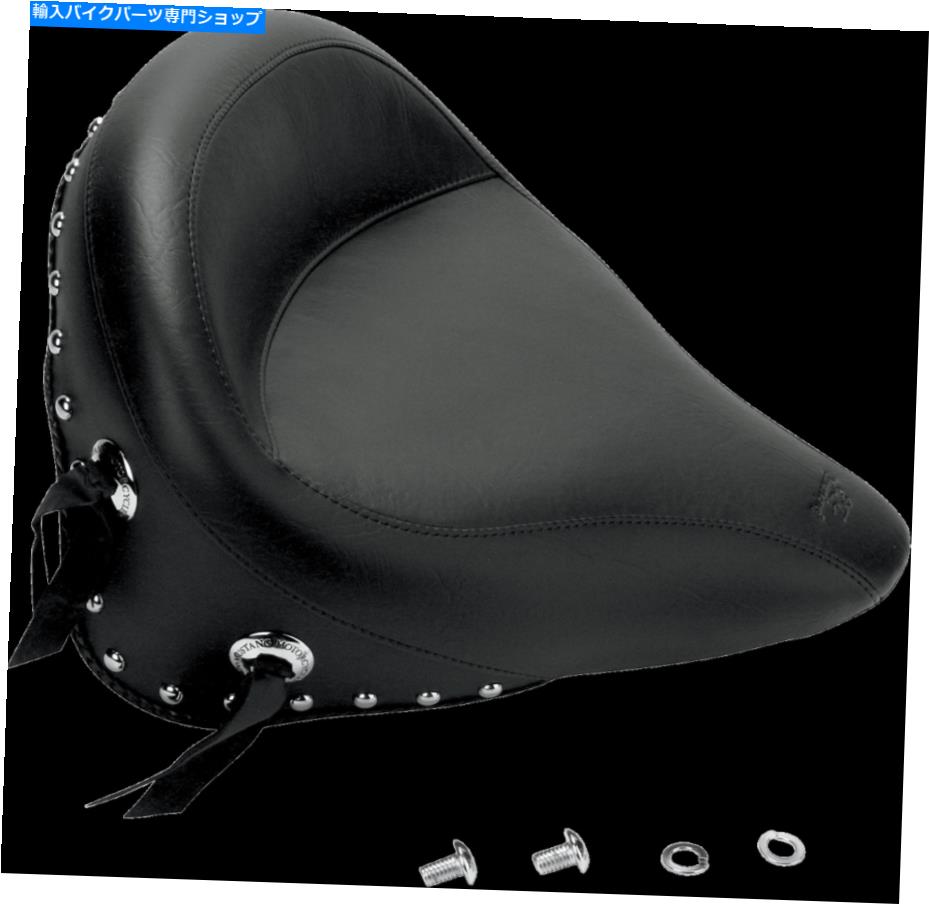 Seats マスタングは、ワイドソロシート＃75094を散りばめました Mustang Studded Wide Solo Seat #75094【並行輸入品】｜Us Custom Parts Shop USDM