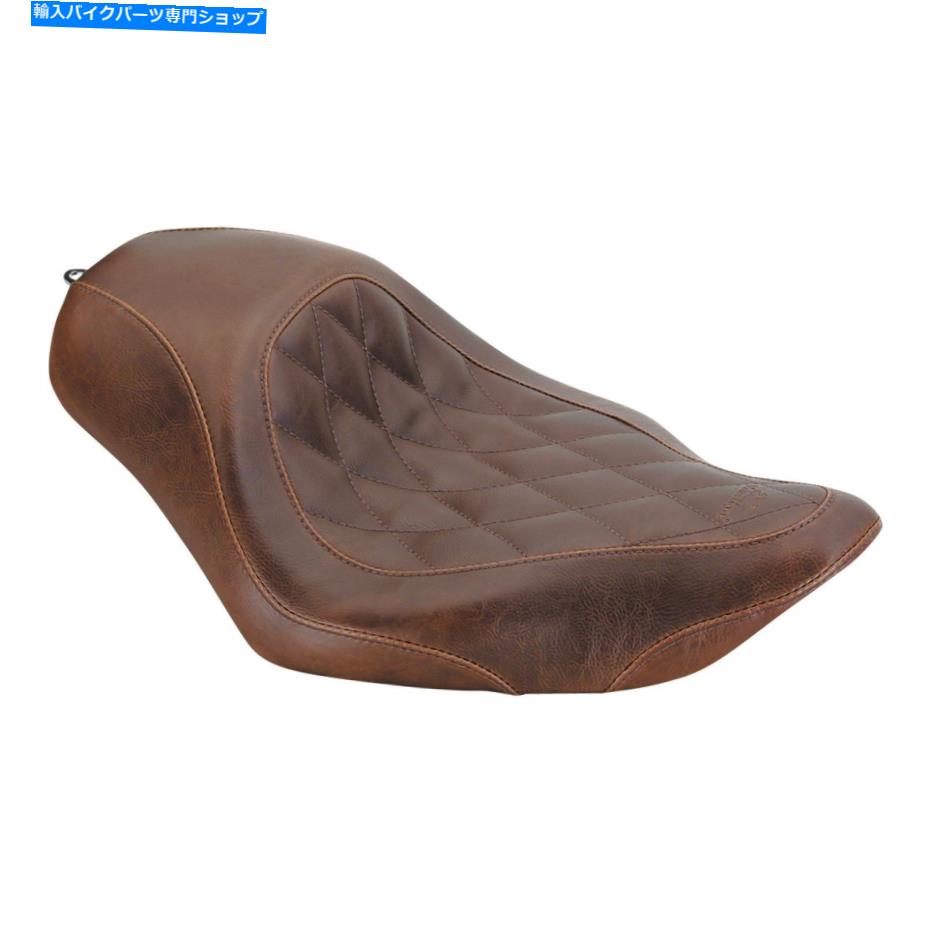Seats ハーレーダビッドソンスポーツスター1200 04-19ワイドトリッパー苦しんでいる茶色のソロシート For Harley-Davidson Sportster 1200 04-19 Wide Tripper Distressed Brown Solo Seat【並行輸入品】|Us Custom Parts Shop USDM