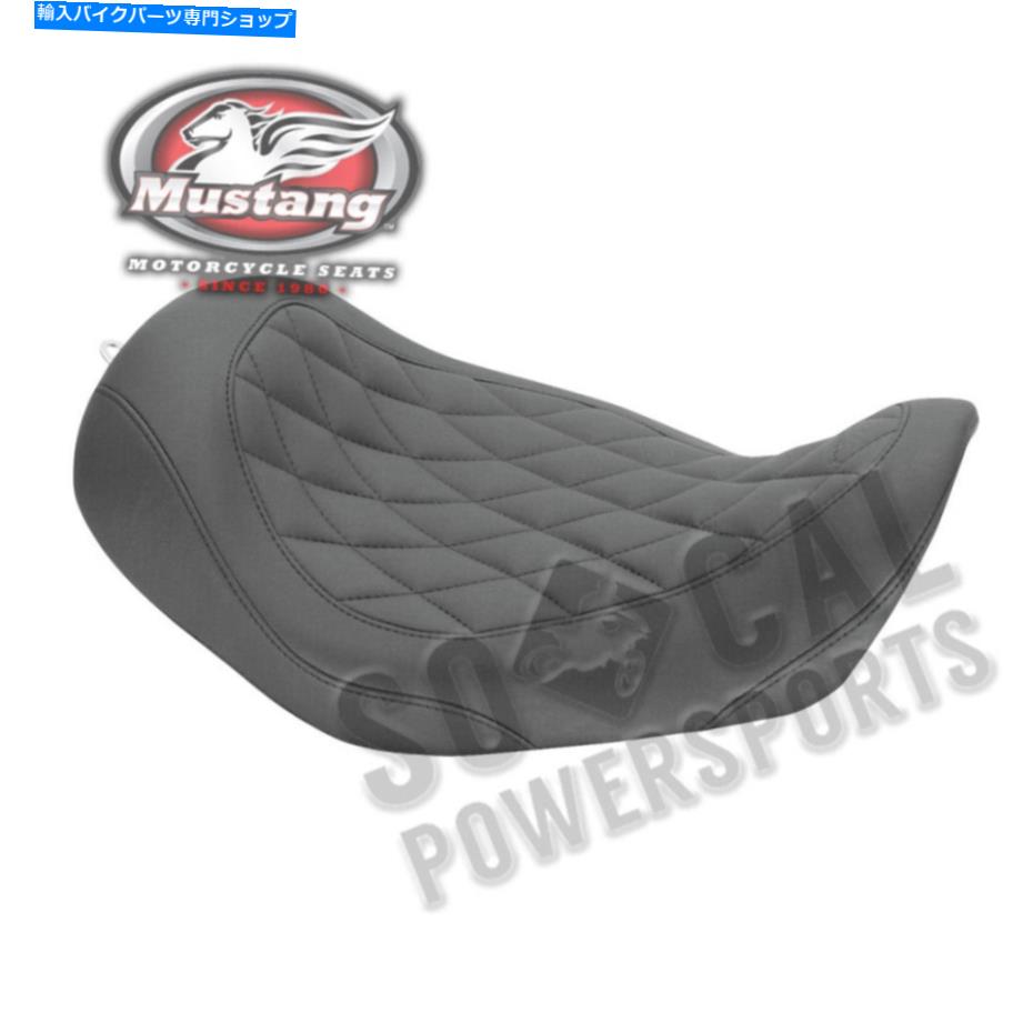 Seats ワイドトリッパーソロシートフロント幅13インチダイヤモンドFLDダイナスイッチバック2012-2016 Wide Tripper Solo Seat Front Width-13in Diamond FLD Dyna Switchback 2012-2016【並行輸入品】｜Us Custom Parts Shop USDM