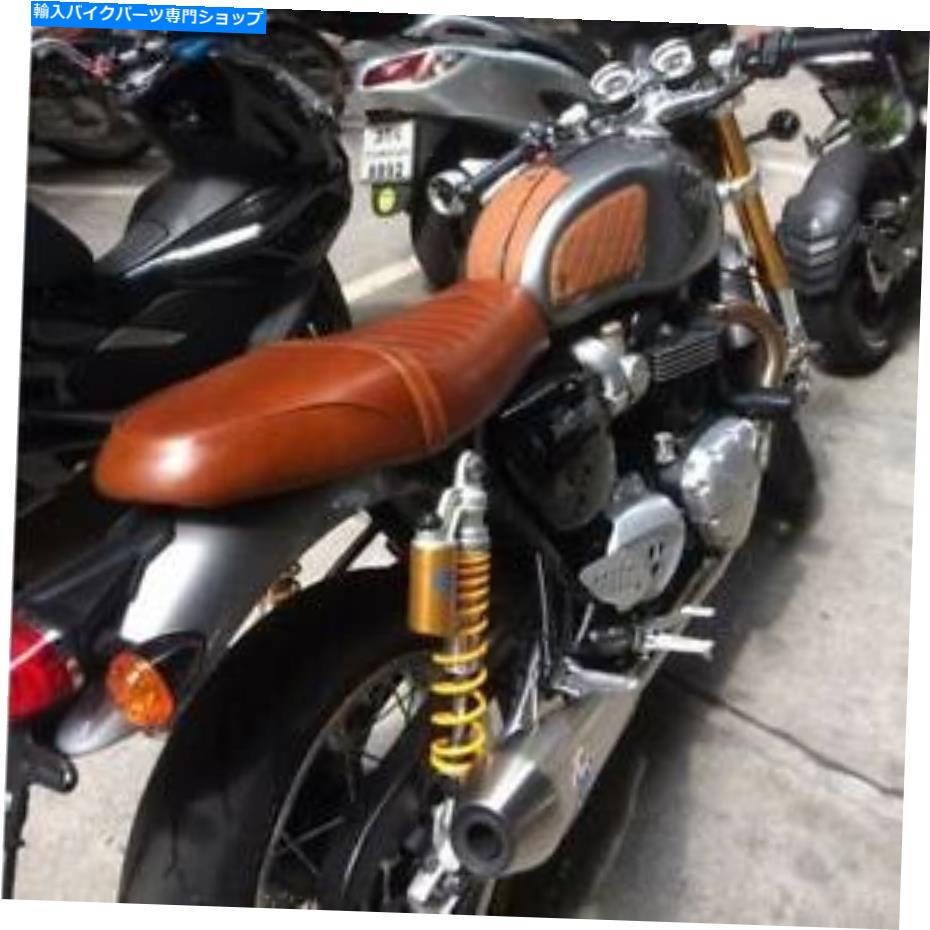 楽天市場】スラクストン 1200 エイジドブラウンレザー レーサーシート  