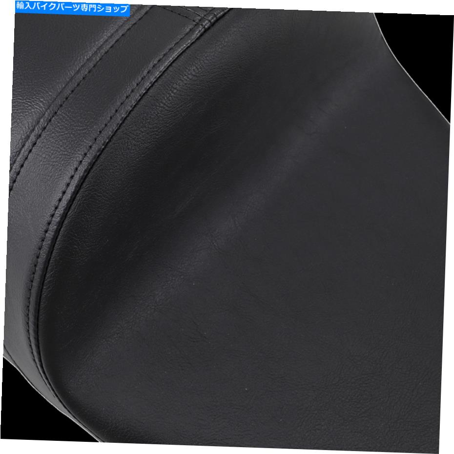 Seats DSブラックビニールフォワードハーレーダビッドソンロードグライド2008-20の低ソロシート DS Black Vinyl Forward Low Solo Seat for Harley-Davidson Road Glide 2008-20【並行輸入品】