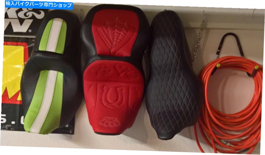 Seats カスタムシートハーレーロードグライド/ストリートグライド/ツーリング08-20 Custom Seat Harley Road Glide/ Street Glide/ Touring 08-20【並行輸入品】