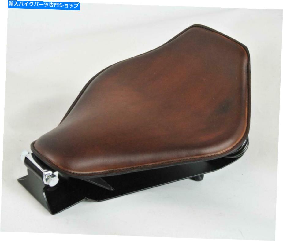 Seats 1985-2016ホンダ反乱250スプリングシートマウントボバーキットスムーズブラウンスナブPCS 1985-2016 Honda Rebel 250 Spring Seat Mounting Bobber Kit Smooth Brown Snub pcs【並行輸入品】