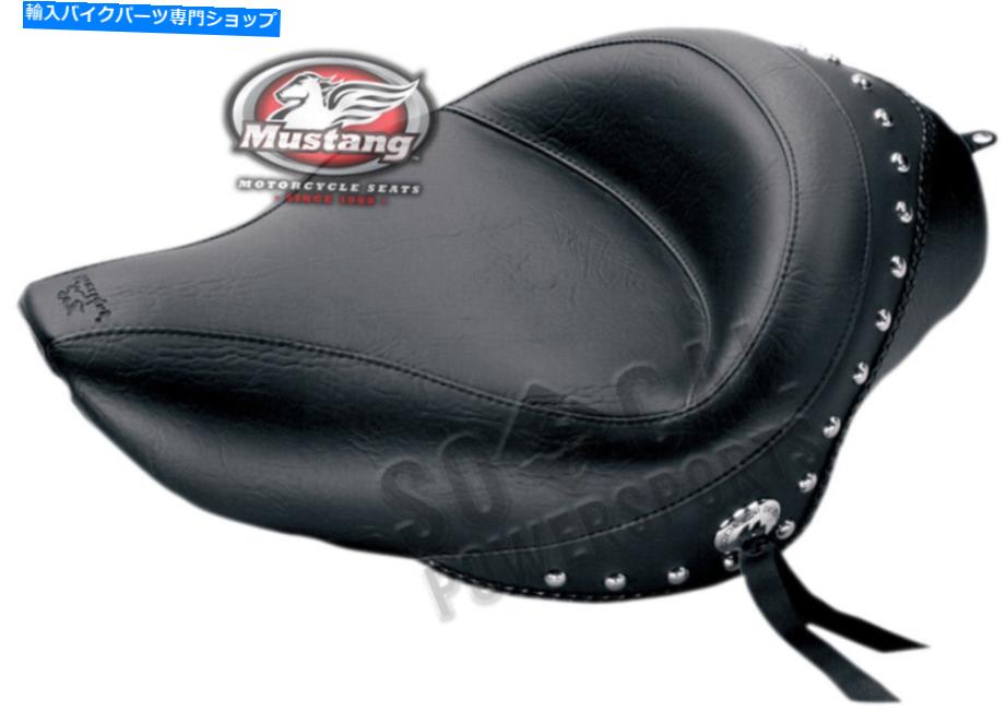 Seats ワイドソロシートフロント幅14.5インチ。 Chrome Studs 2.1-3.3Gal XR1200（2009-2012） Wide Solo Seat Front Width-14.5in. Chrome Studs 2.1-3.3gal XR1200 (2009 - 2012)【並行輸入品】｜Us Custom Parts Shop USDM