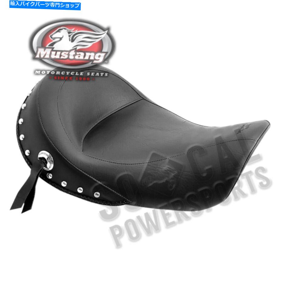 Seats ソロシートフロント幅13.5インチ。 Chrome Studs fxdwg dynaワイドグライド（1996-2003） Solo Seat Front Width-13.5in. Chrome Studs FXDWG Dyna Wide Glide (1996 - 2003)【並行輸入品】