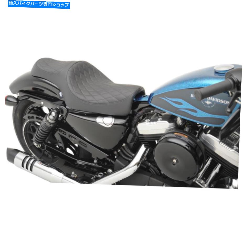 Seats ドラッグスペシャルティーズ0804-0669 Caballero 2-Upシート-Diamond Drag Specialties 0804-0669 Caballero 2-Up Seat - Diamond【並行輸入品】
