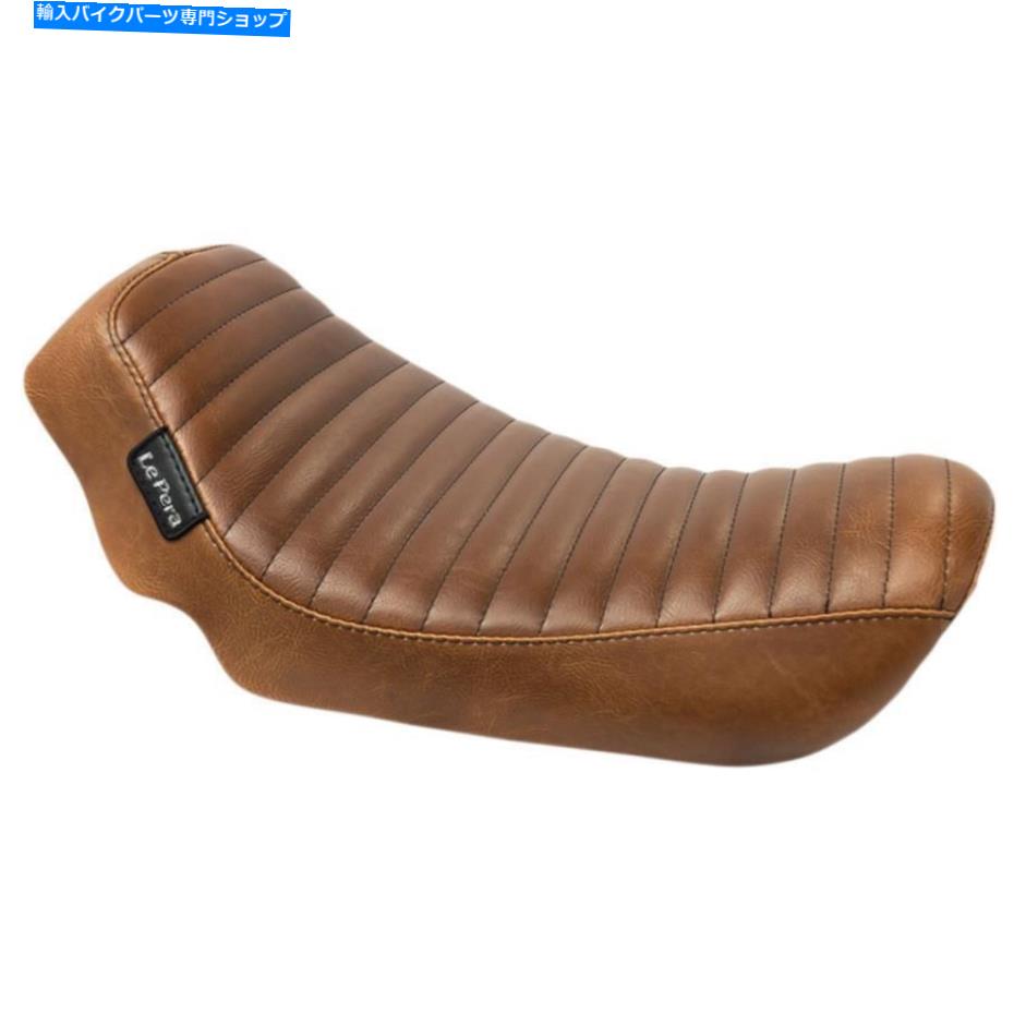 Seats le pera lk -351pttdvストリーカーソロシート - プリーツブラウン Le Pera LK-351PTTDV Streaker Solo Seat - Pleated Brown【並行輸入品】|Us Custom Parts Shop USDM