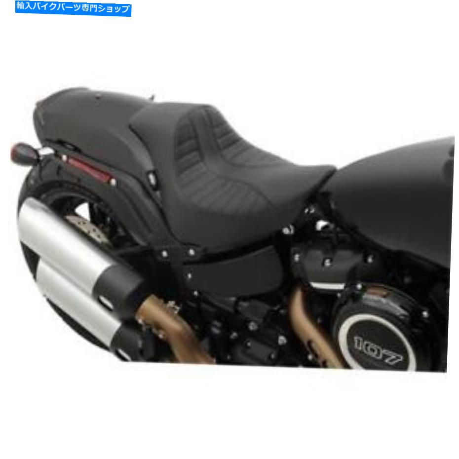 Seats ドラッグスペシャルティー0802-1128 EZ-ONソロシート - スコーピオンステッチと互換性 Drag Specialties 0802-1128 EZ-ON Solo Seat - compatible with Scorpion Stitch【並行輸入品】|Us Custom Parts Shop USDM