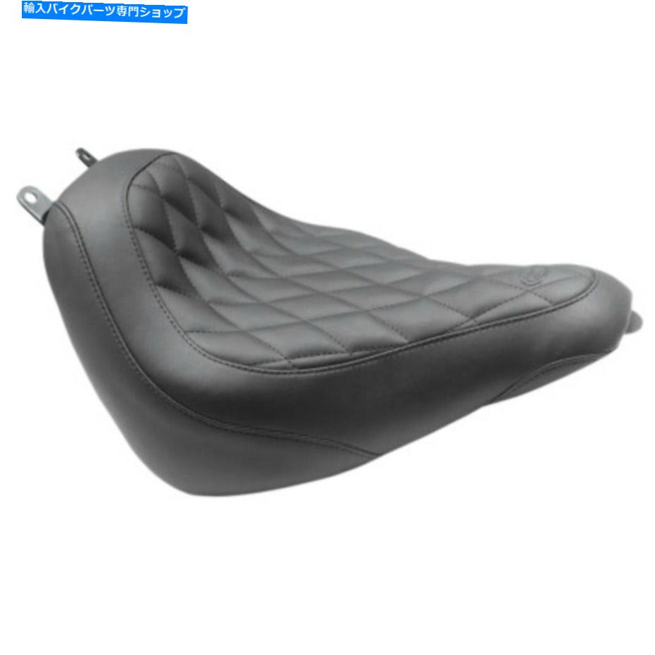 Seats ムスタングワイドトリッパーソロドライバーシートダイヤモンドステッチハーレーソフトアイルFLHC FLDE M8 Mustang Wide Tripper Solo Driver Seat Diamond Stitch Harley Softail FLHC FLDE M8【並行輸入品】|Us Custom Parts Shop USDM