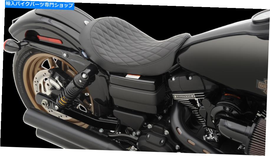 Seats ドラッグスペシャルティーズローソロシート0803-0547 Drag Specialties Low Solo Seat 0803-0547【並行輸入品】