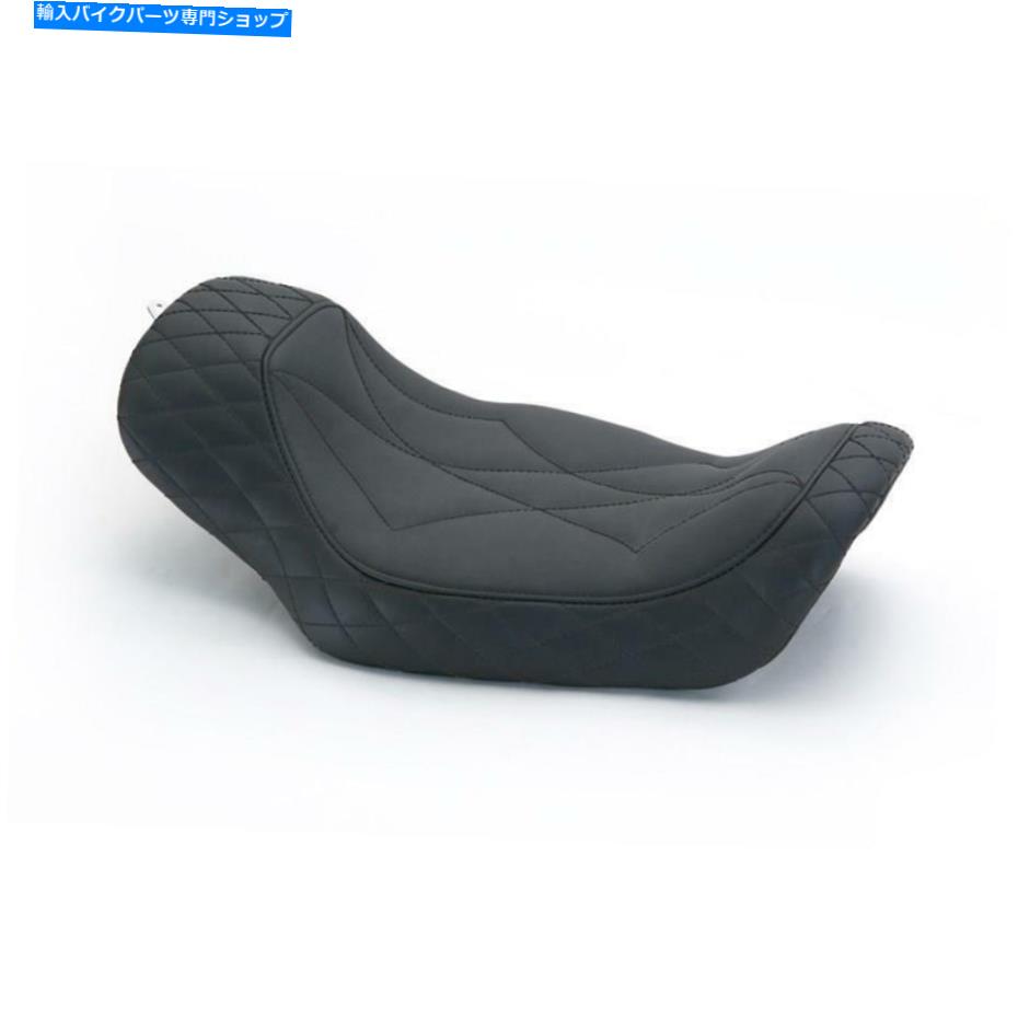 Seats マスタングリビアジャーニーソロシートブラックステッチダイヤモンド75130 Mustang Revere Journey Solo Seats Black Stitching Diamond 75130【並行輸入品】|Us Custom Parts Shop USDM