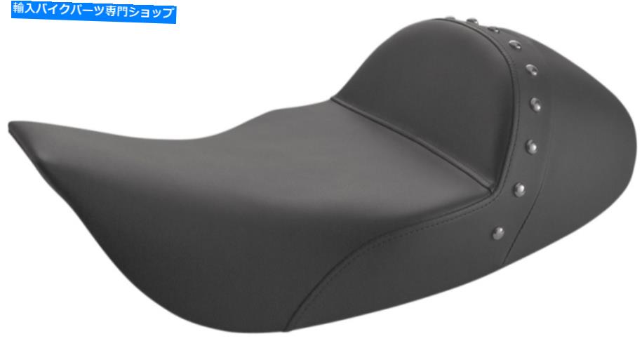 Seats サドルマンブラックローソロシートスタッズハーレーストリートグライドロードキング97-07 Saddlemen Black Low Solo Seat Studded Harley Street Glide Road King 97-07【並行輸入品】｜Us Custom Parts Shop USDM 100,914円