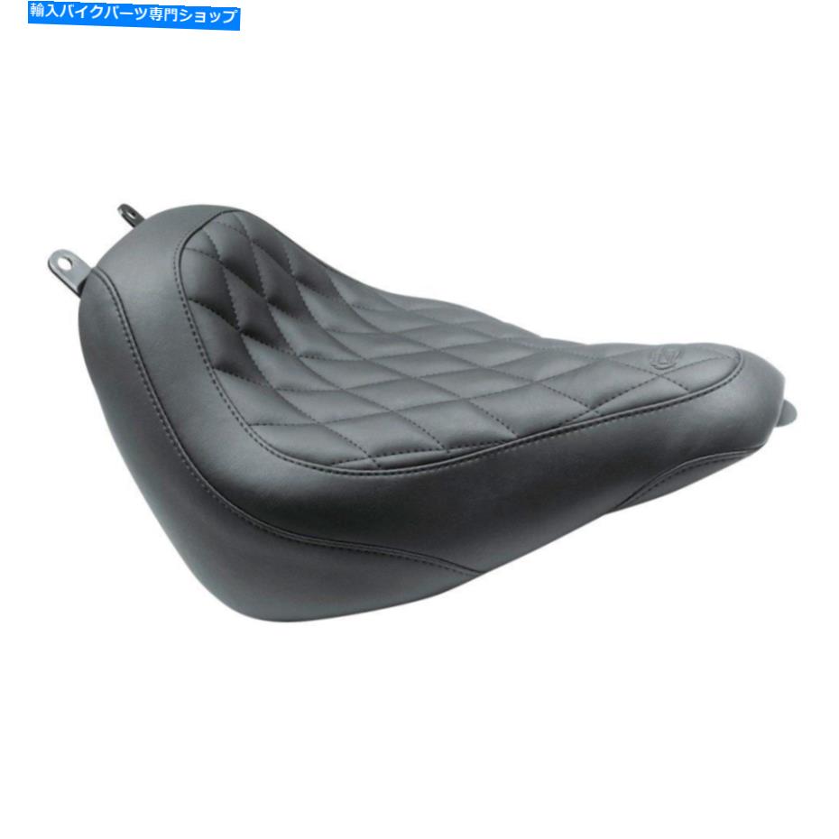 Seats ハーレーダビッドソンデラックス2018-2019マスタング83008ワイドトリッパーブラックソロシート For Harley-Davidson Deluxe 2018-2019 Mustang 83008 Wide Tripper Black Solo Seat【並行輸入品】|Us Custom Parts Shop USDM