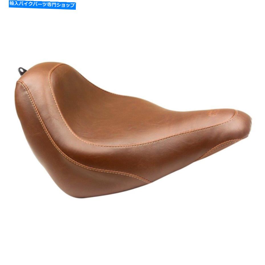 Seats ハーレーダビッドソンソフトアイルのために18-19ワイドトリッパー苦しんでいる茶色のソロシート For Harley-Davidson Softail 18-19 Wide Tripper Distressed Brown Solo Seat【並行輸入品】