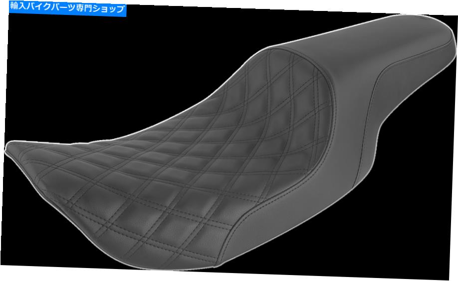 Seats 1997-2003ハーレーロードキングEFI FLHRプロファイラーシート格子ステッチFLHR/X 1997-2003 for Harley Road King EFI FLHR Profiler Seat Lattice Stitched FLHR/X【並行輸入品】
