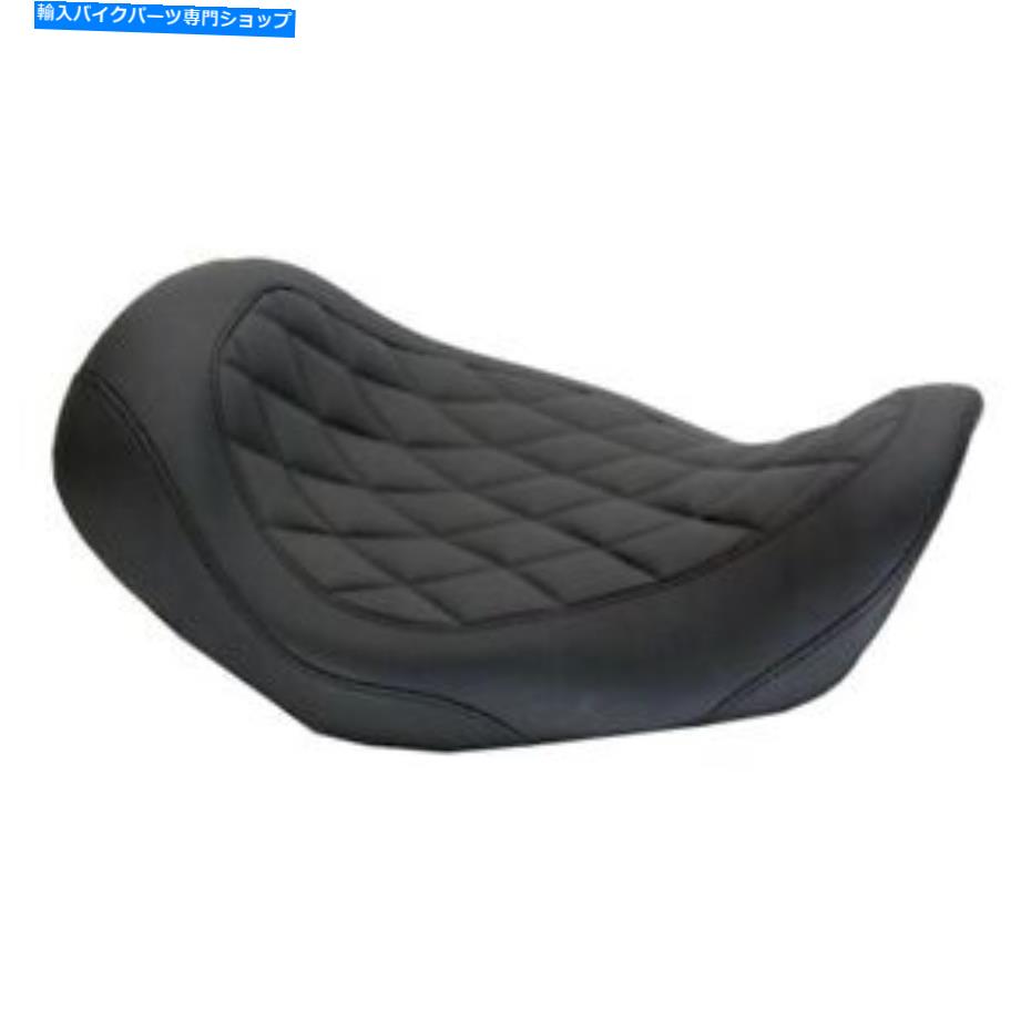 Seats ハーレーダビッドソンファットボブ2018-2019マスタング76704ワイドトリッパーブラックソロシート For Harley-Davidson Fat Bob 2018-2019 Mustang 76704 Wide Tripper Black Solo Seat【並行輸入品】｜Us Custom Parts Shop USDM