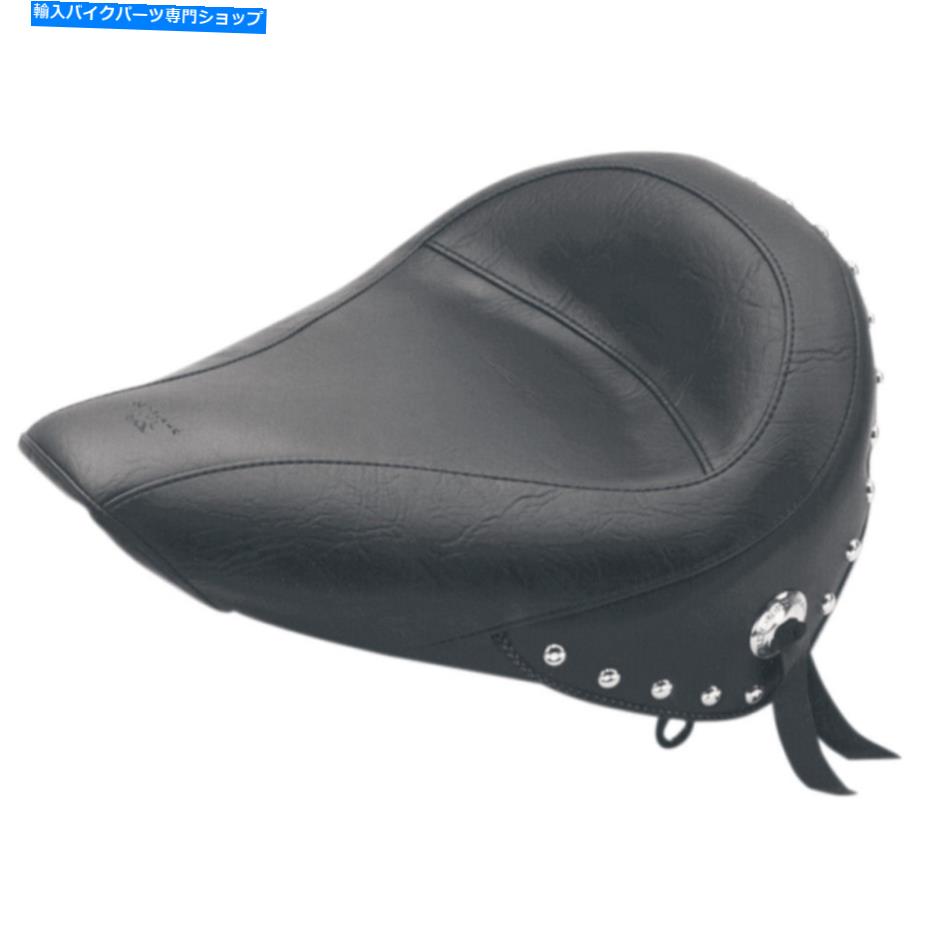 Seats マスタングスカートソロシート-Softail '00 -'05(黒)75084 Mustang Skirted Solo Seat - Softail '00-'05 (Black) 75084【並行輸入品】|Us Custom Parts Shop USDM