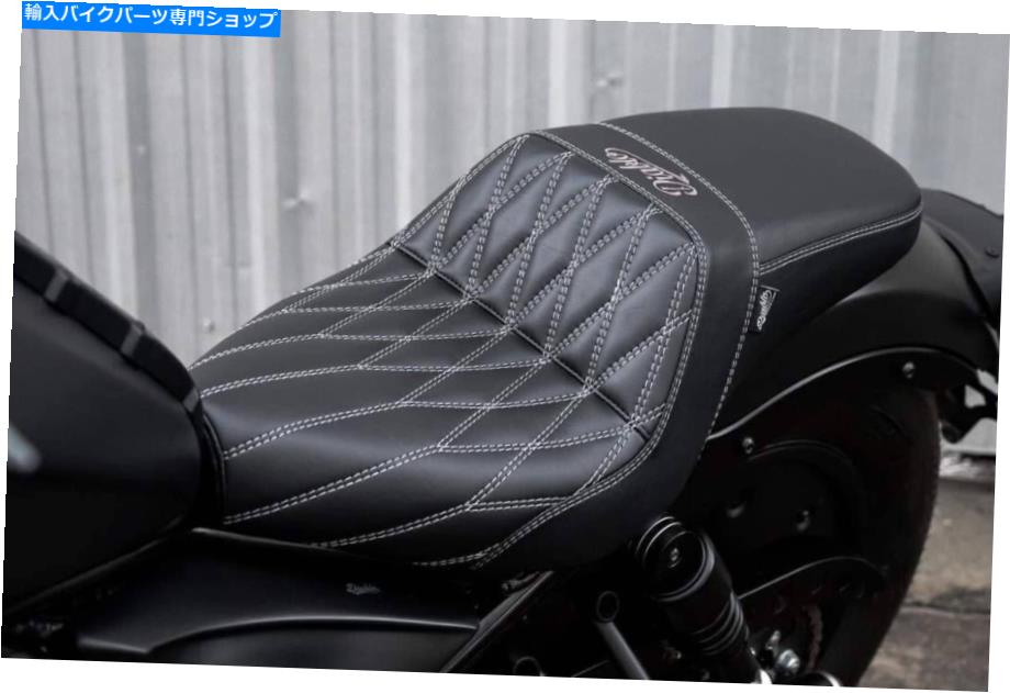 Seats ディアブロシートデュアルダブルシートクッションDCTホンダ反乱軍CMX 1100 2021-2023 DIABLO SEAT DUAL DOUBLE SEAT CUSHION DCT FIT FOR HONDA REBEL CMX 1100 2021-2023【並行輸入品】|Us Custom Parts Shop USDM