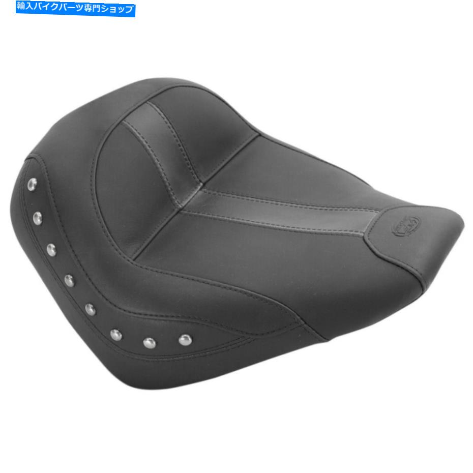 Seats マスタングビンテージソロシート-Vinyl -Studded -Scout(Black)75390 Mustang Vintage Solo Seat - Vinyl - Studded - Scout (Black) 75390【並行輸入品】|Us Custom Parts Shop USDM