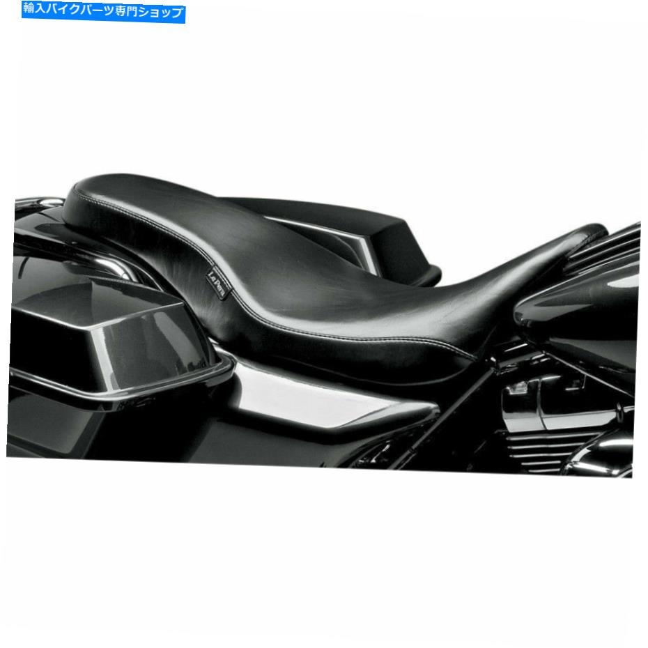 Seats le pera lk-079滑らかな黒いビニールコブラフルレングスシートハーレーツーリング08-18 Le Pera LK-079 Smooth Black Vinyl Cobra Full Length Seat Harley Touring 08-18【並行輸入品】|Us Custom Parts Shop USDM