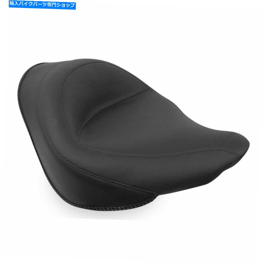 Seats マスタングモーターサイクル製品ワイドビンテージソロシート-Softail '06 -'10 76248 MUSTANG MOTORCYCLE PRODUCTS WIDE VINTAGE SOLO SEAT - SOFTAIL '06-'10 76248【並行輸入品】