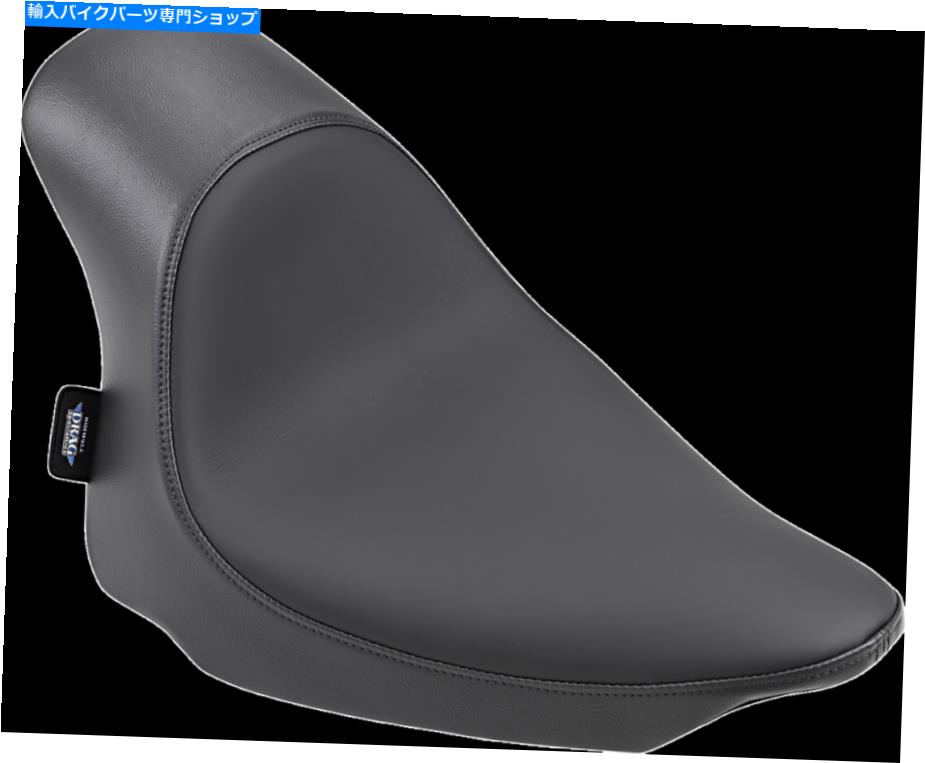 Seats ドラッグスペシャリティスムースEZマウントソロシートハーレー2000-2017ソフトアイルFLST FLSTCI Drag Specialties Smooth EZ Mount Solo Seat Harley 2000-2017 Softail FLST FLSTCI【並行輸入品】