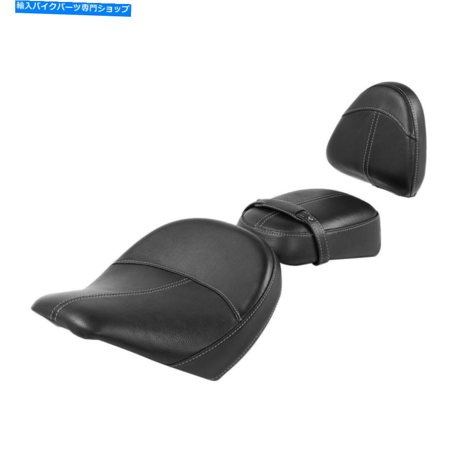 Seats インディアンスカウトに適したバックレスト付きライダードライバーの助手席2016-2023 Rider Driver Passenger Seat w/ Backrest Fit For Indian Scout Sixty 2016-2023【並行輸入品】|Us Custom Parts Shop USDM