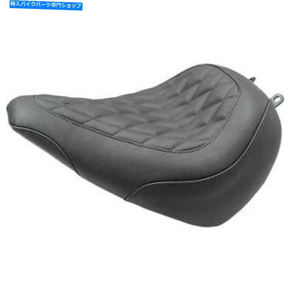 Seats マスタング83062ダイヤモンドステッチワイドトリッパーソロシートハーレーブレイクアウト18-20 Mustang 83062 Diamond Stitch Wide Tripper Solo Seat for Harley Breakout 18-20【並行輸入品】|Us Custom Parts Shop USDM