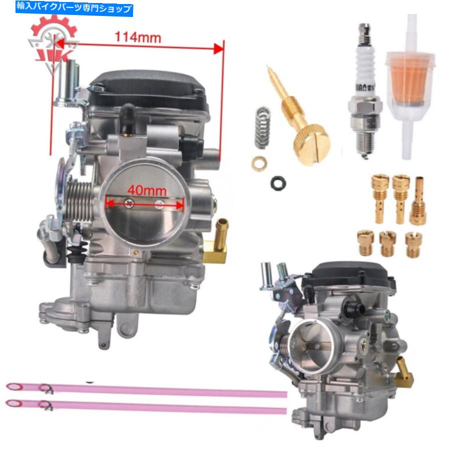 Carburetor ハーレーダビッドソンスポーツスター883 1200 XL883 XLH用のキャブレターとアイドル混合ネジ Carburetor & Idle Mixture Screw For Harley-Davidson Sportster 883 1200 XL883 XLH【並行輸入品】