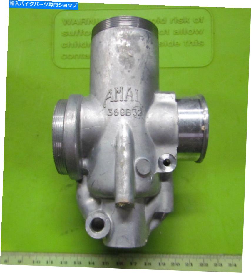 Carburetor Rickman Montesa Nos 250 63M Cappra Amal 389 32mmキャブレターボディP/N R058 06 076 Rickman Montesa NOS 250 63M Cappra Amal 389 32mm Carburetor Body p/n R058 06 076【並行輸入品】