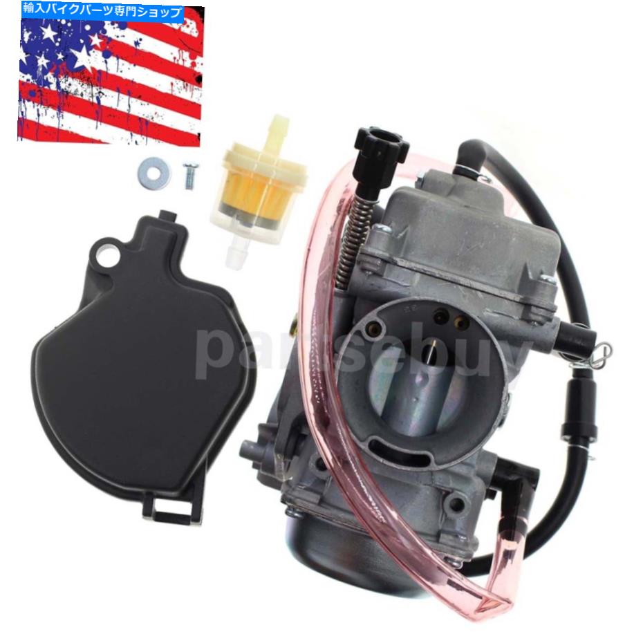Carburetor スズキヴィンソン500 LTF500F 4x4 Auto 2002-2007の新しいキャブレター炭水化物アセンブリ New Carburetor Carb Assembly For Suzuki Vinson 500 LTF500F 4x4 Auto 2002-2007【並行輸入品】