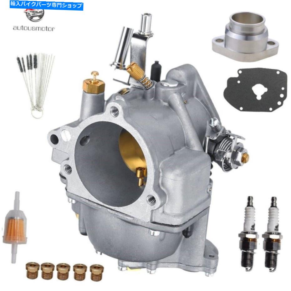 Carburetor 11-0420ハーレーのためのキャブレター&ブートスーパーE 11-0420 Carburetor &Boot Super E for Harley Big Twin & Sportster S&S Shorty Carb【並行輸入品】