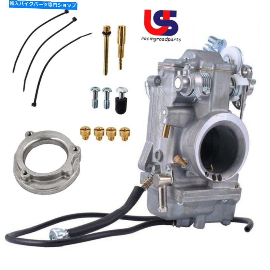 Carburetor ミクニの高性能HSR42-10 42mmイージーキャブレターキットスポーツスター1200 For Mikuni High Performance HSR42-10 42mm Easy Carburetor Kit Sportster 1200【並行輸入品】