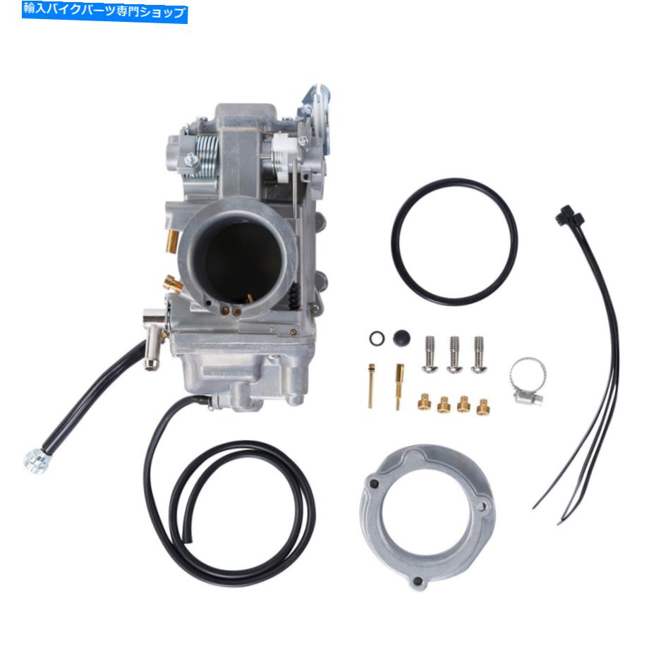 Carburetor ハーレーエボカムダイナローライダーエレクトラグライドに合わせて45mmキャブレター炭水化物 45mm Carburetor Carb Fit For Harley EVO Twin Cam Dyna Low Rider Electra Glide【並行輸入品】