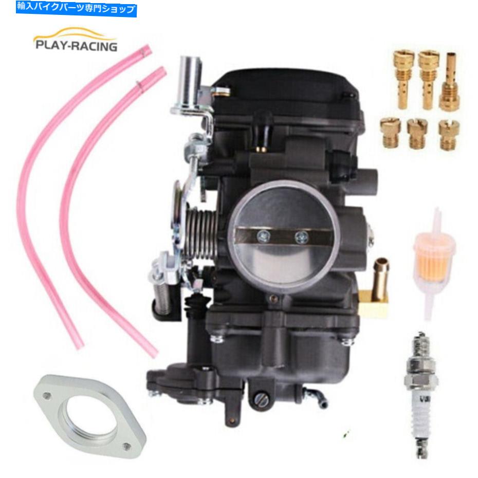 Carburetor cv40ソフトイルのキャブレターとインテークマニホールドツーリングダイナfxrスポーツスター速い Carburetor & Intake Manifold For CV40 Softail Touring Dyna FXR Sportster Fast【並行輸入品】