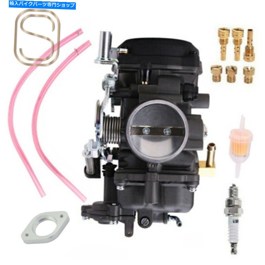 Carburetor キャブレター/インテークマニホールドフィットスポーツスターツーリングソフトアリング1988-2017炭水化物 Carburetor/Intake Manifold Fits Sportster Touring Softail 1988-2017 Carb【並行輸入品】