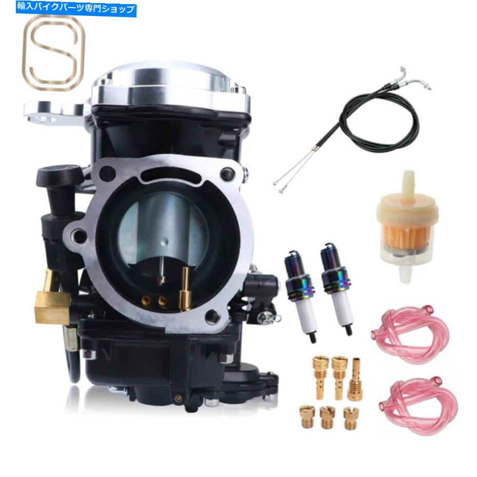 Carburetor キャブレター + 51 ''ハーレーデビッドソンスポーツスター1998-up 27031-95のスロットルケーブル Carburetor + 51'' Throttle Cable For Harley Davidson Sportster 1998-Up 27031-95【並行輸入品】