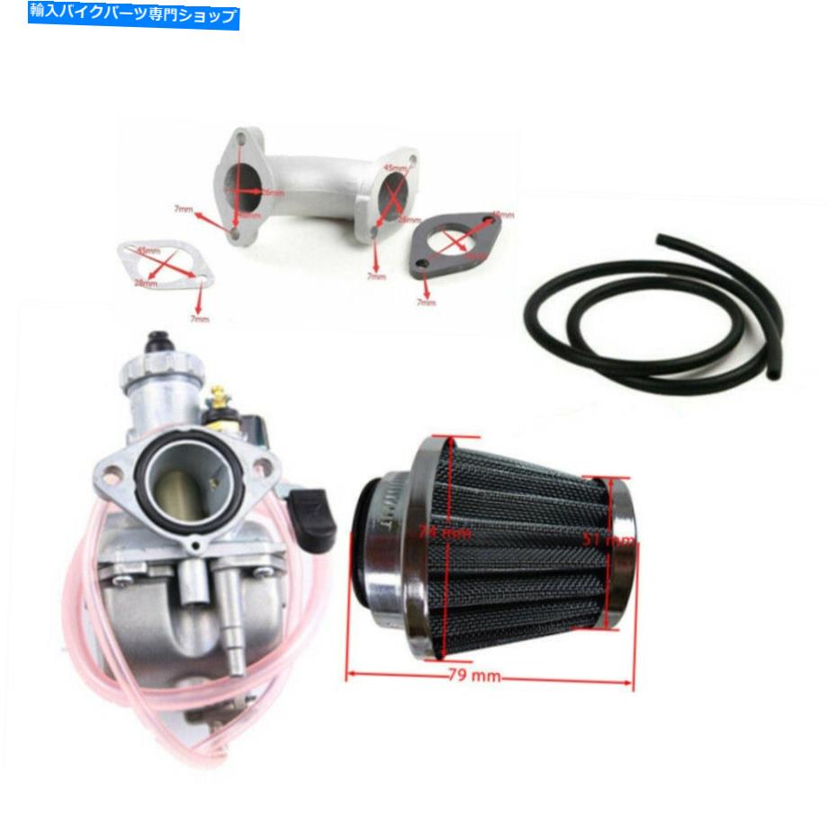 Carburetor VM22キャブレター26mm炭水化物摂取量110 125cc 140ccピットダートバイク VM22 Carburetor 26mm Carb Intake For 110 125cc 140cc Pit Dirt Bike【並行輸入品】