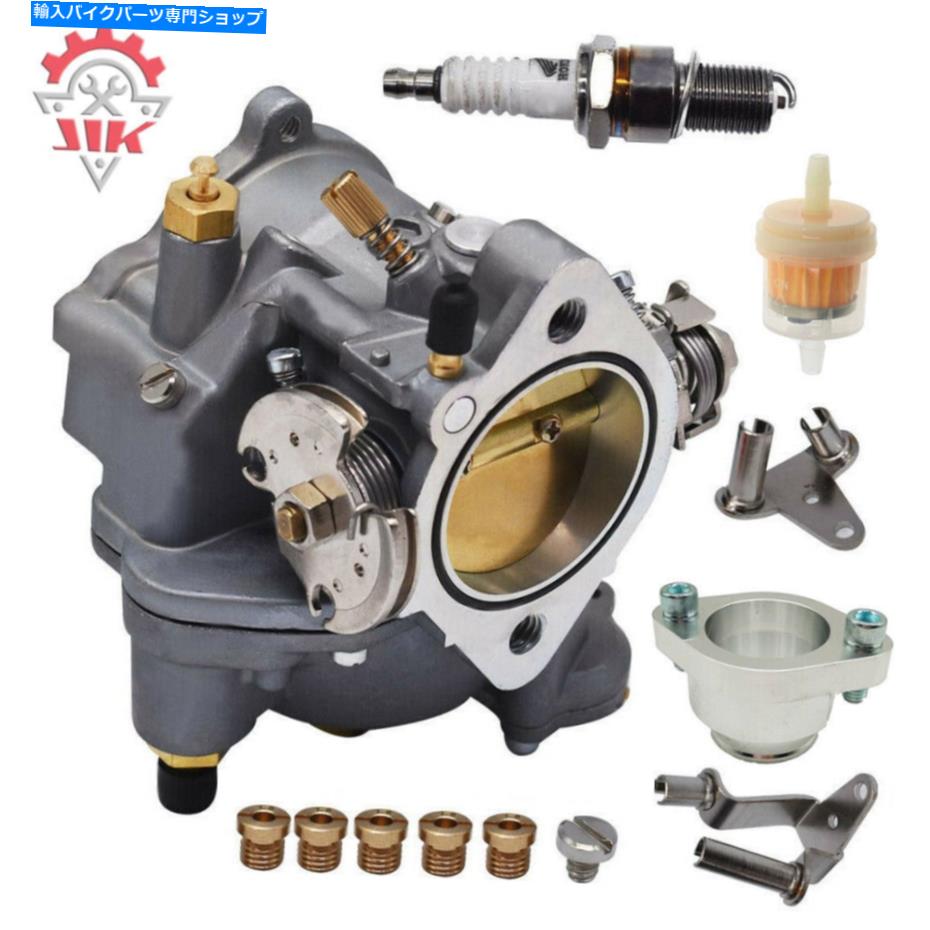 Carburetor キャブレターフィットスーパーEハーレービッグツインスポーツスターS＆Sショーティー11-0420 w/マニホールド Carburetor Fit Sup
2000
er E Harley Big Twin Sportster S&S Shorty 11-0420 w/ Manifold【並行輸入品】