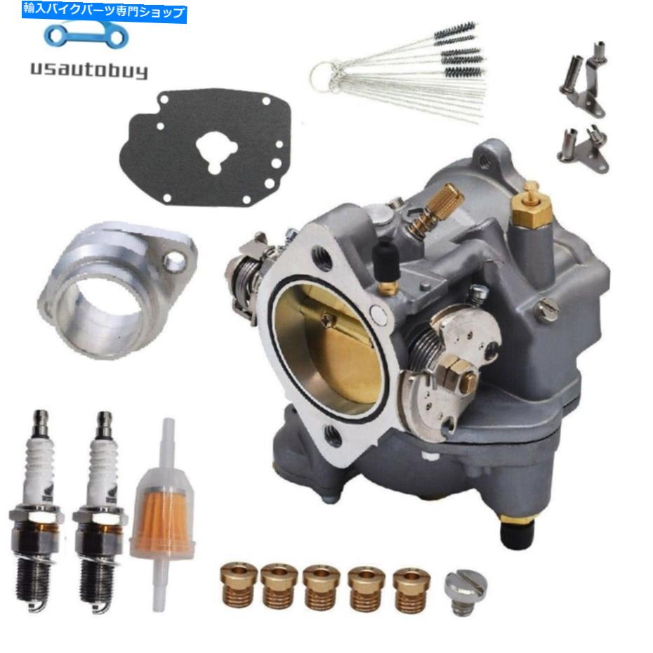 Carburetor ハーレーのキャブレター /吸気マニホールドビッグツインスポーツスターS＆SショーティースーパーE Carburetor / Intake Manifold for Harley Big Twin Sportster S&S Shorty Super E【並行輸入品】