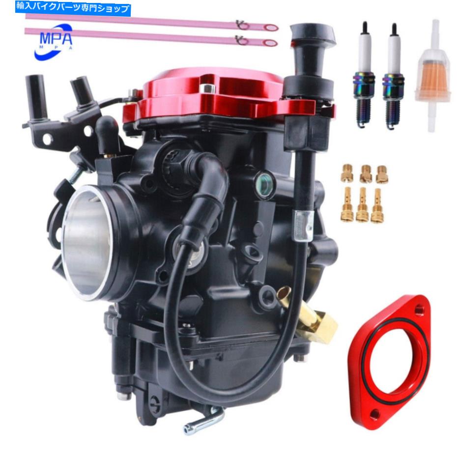 Carburetor ハーレーデイビッドソンヘリテージソフトアイルダイナFXR CV40キャブレターw/インテークマニホールド For Harley Davidson Heritage Softail Dyna FXR CV40 Carburetor W/ Intake Manifold【並行輸入品】