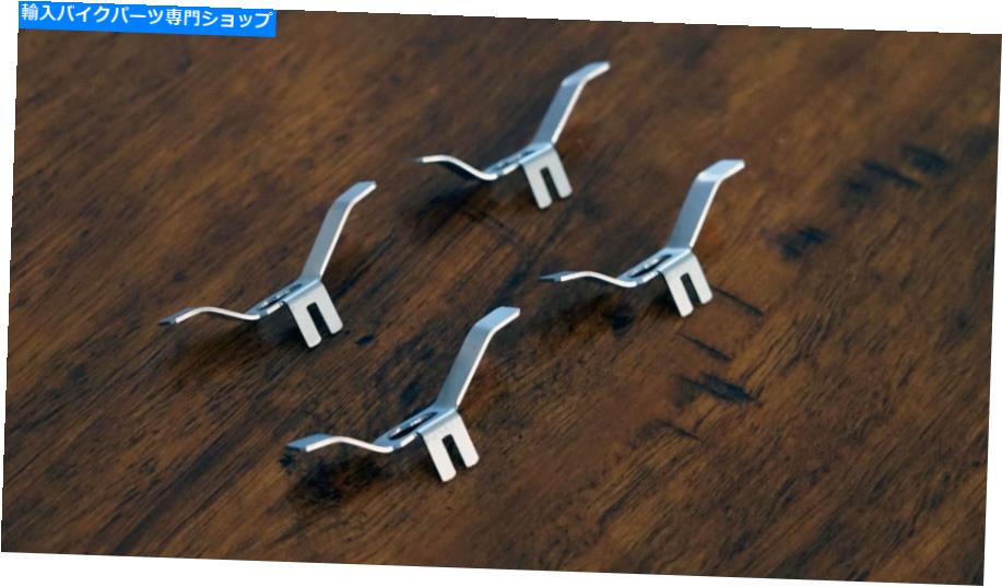 Carburetor Part ステンレス鋼メインジェットホルダー（4ピース）-HondaCB350F CB400F CB500 CB550 Stainless Steel Main Jet Holder(4 Piece) - Honda CB350F CB400F CB500 CB550【並行輸入品】