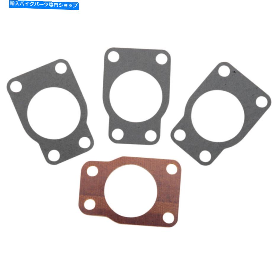 Carburetor Part James Gasket Carburetor to Intake Insulator Block Kit | 29250-55 James Gasket Carburetor to Intake Insulator Block Kit | 29250-55【並行輸入品】