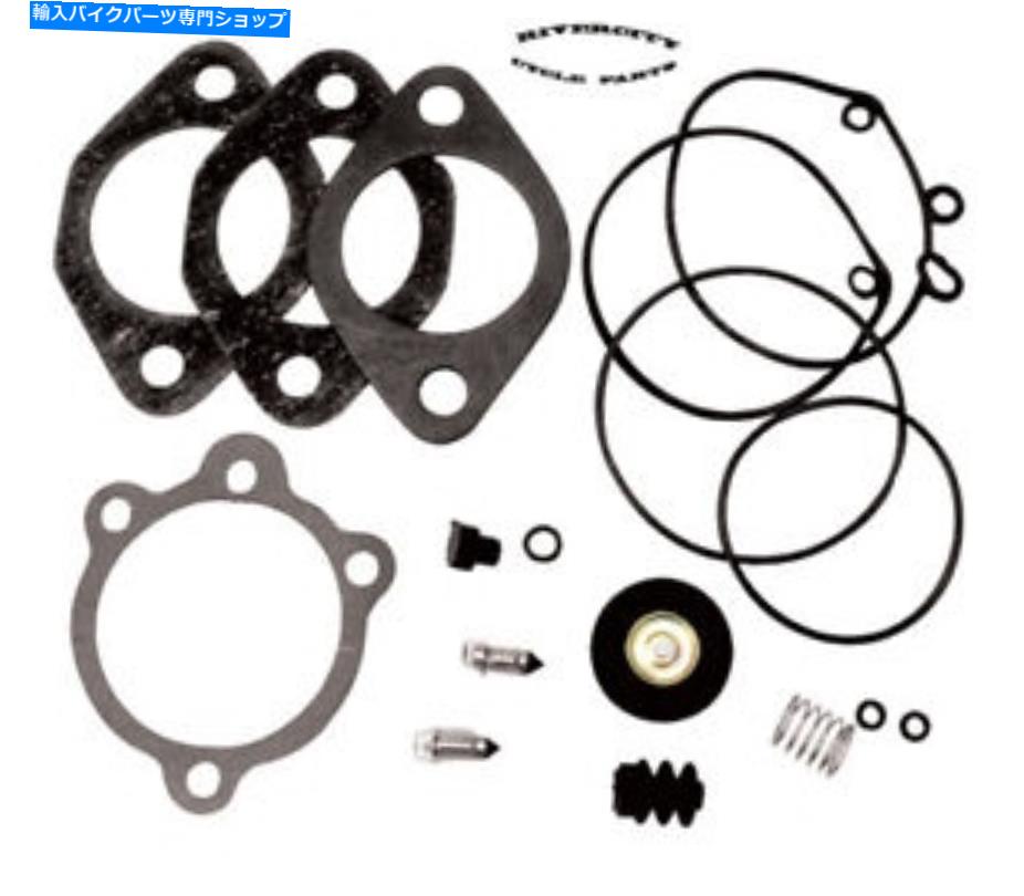 Carburetor Part ハーレーの炭水化物再構築キットアーリーケイヒンカーブビッグツイン76-89スポーツスターXL 76-87 Carb Rebuild Kit For Harley Early Keihin Carb Big Twin 76-89 Sportster XL 76-87【並行輸入品】